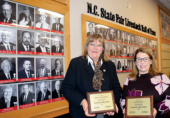 Two local women inducted into Livestock Hall of Fame