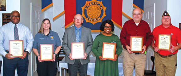 <i>American Legion honors community heroes</i>