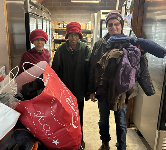 <i>Coats collected for Christmas</i>