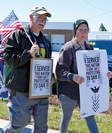 <i>Sights and slogans from No Kings Rally in Louisburg</i>, pics 2