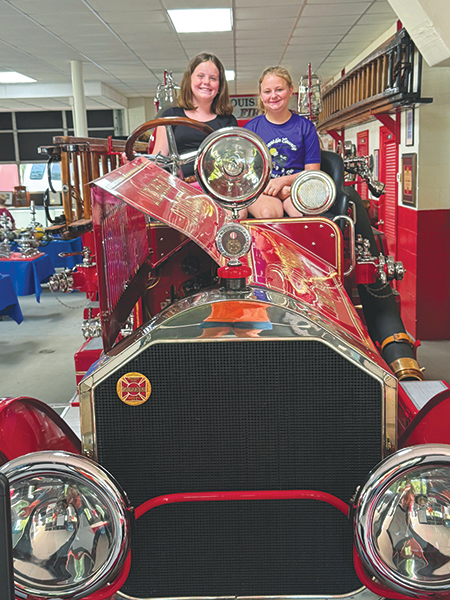 <i>A day at the firefighter's museum</i>