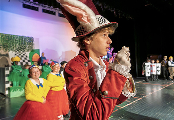 <i>'Alice' falls into a rabbit hole -- and whimsy!</i>