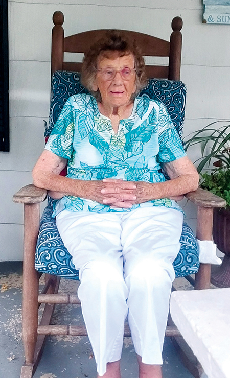 Violet Garrett celebrates 100 Years