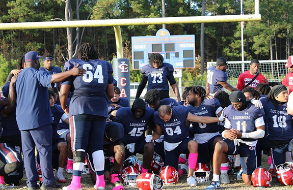 LC football dominates  homecoming