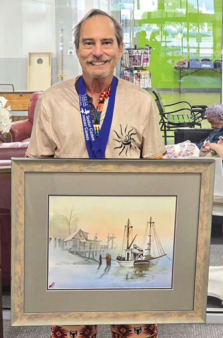 SENIOR GAMES ART WINNER