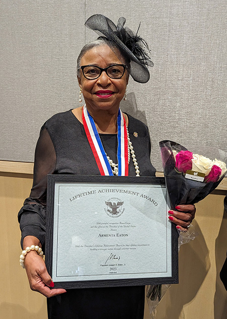 County native and activist earns Presidential award