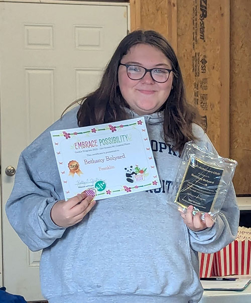 <i>Selling Girl Scout cookies nets two ladies high achiever awards</i>