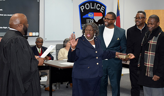 <i>Louisburg officials sworn in following municipal election</i> pics 1
