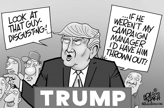 Editorial Cartoon: Campaign Manager