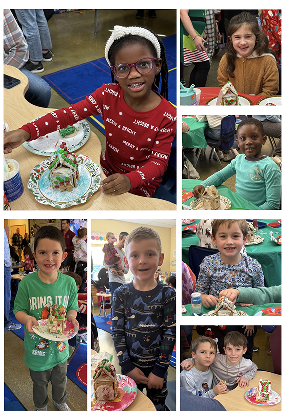 <i>Youngsters flaunt their skills at building Christmas gingerbread houses</i>