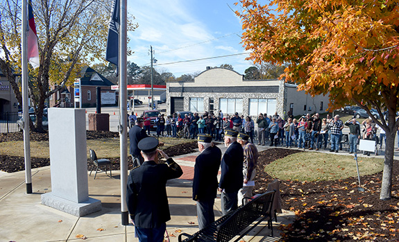 Post 52 saluted all Veterans but it was Brodie Green's day