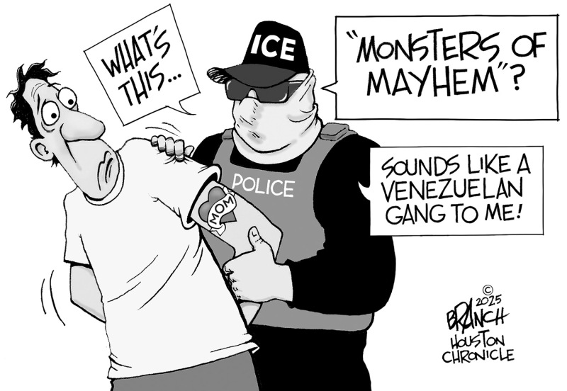 Editorial Cartoon: What's This...