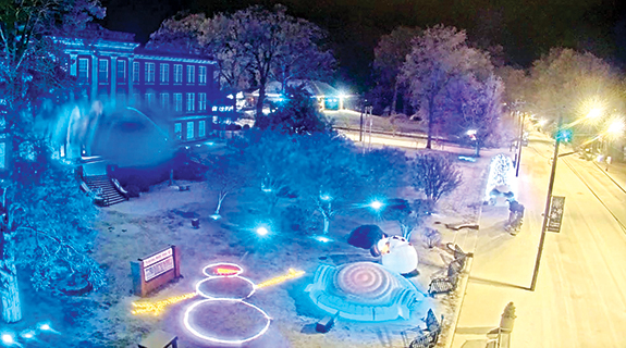 <i>County misses brunt of storm ... but it's c-c-o-l-d!</i>