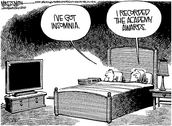 Editorial Cartoon: Insomnia