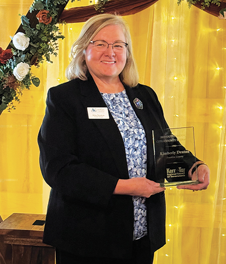 Franklin county manager named tops in the region