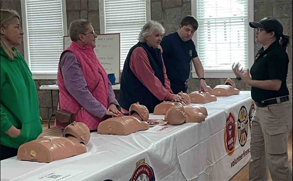 Hands-on lifesaving techniques