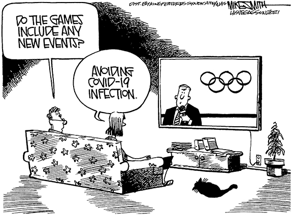 Editorial Cartoon: New Games