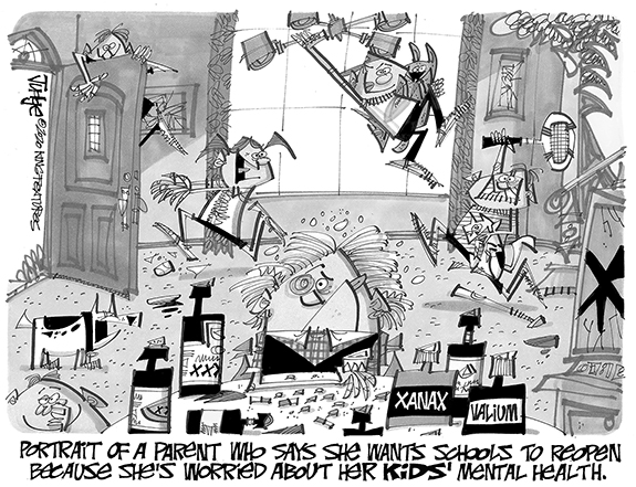 Editorial Cartoon: Parent Portrait