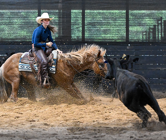 <i>Cuttin' and pole bending</i>