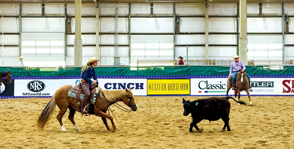 <i>Cowgirls & their horses equal a whirlwind event</i>