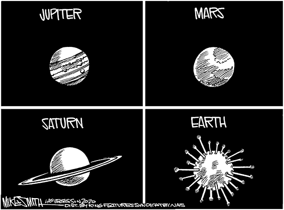 Editorial Cartoon: Planets