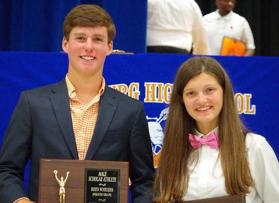 LOUISBURG HS AWARD WINNERS, 1