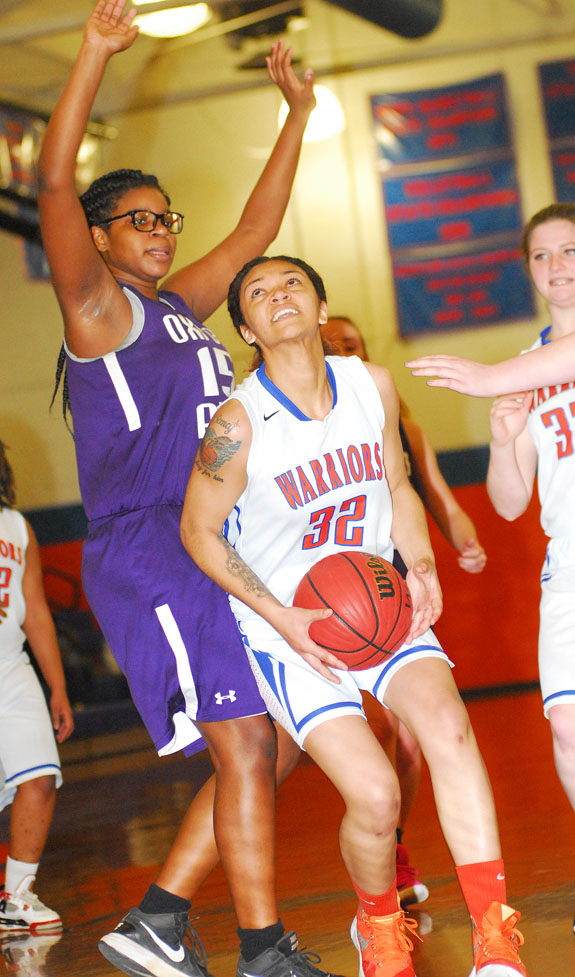 Lady Warriors win tournament game