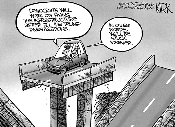 Editorial Cartoon: Stuck