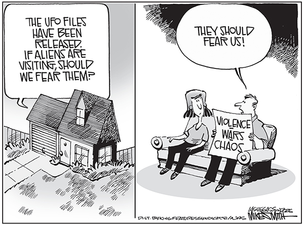 Editorial Cartoon: Fear