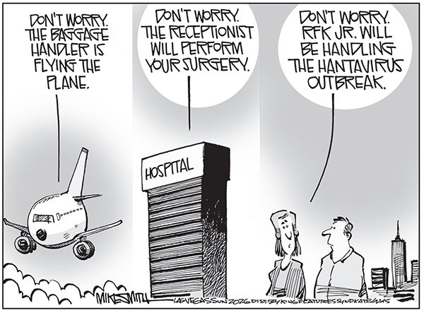 Editorial Cartoon: Don't Worry