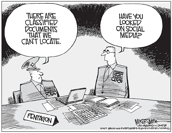 Editorial Cartoon: Classified