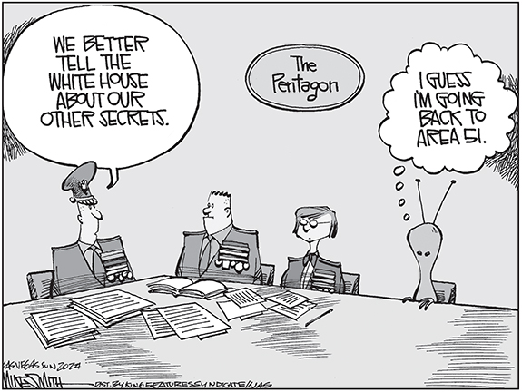Editorial Cartoon: The Pentagon