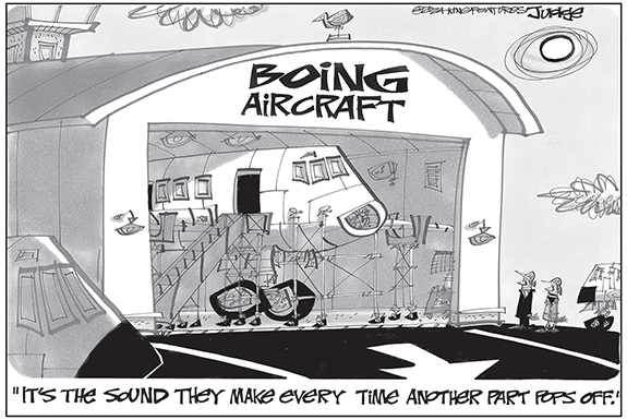 Editorial Cartoon: Boing