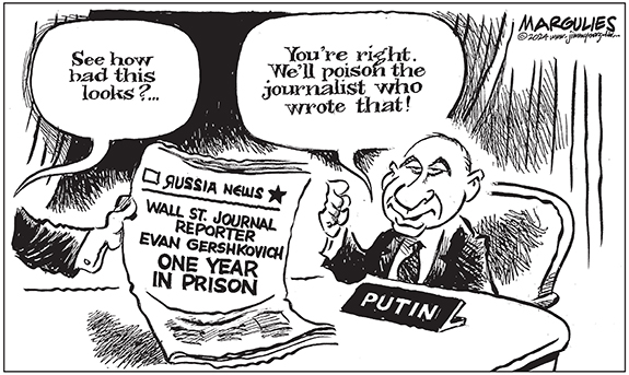 Editorial Cartoon: Putin