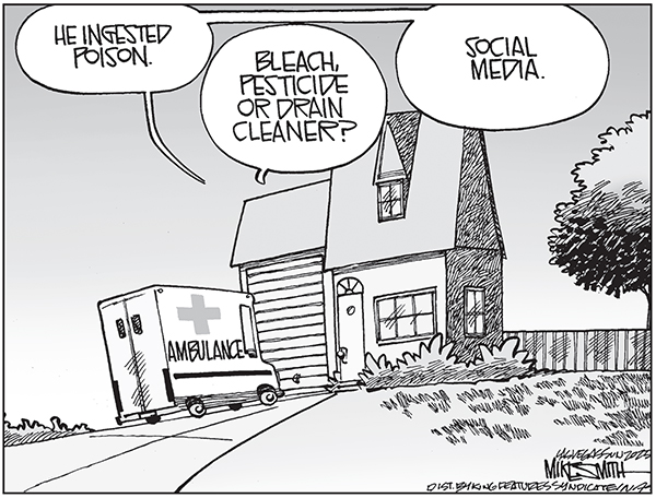 Editorial Cartoon: Poison