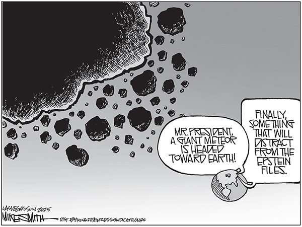 Editorial Cartoon: Distract