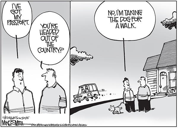 Editorial Cartoon: Passport