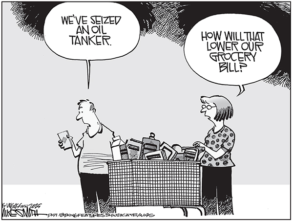 Editorial Cartoon: Seized