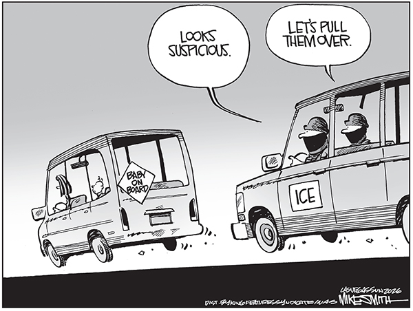 Editorial Cartoon: ICE