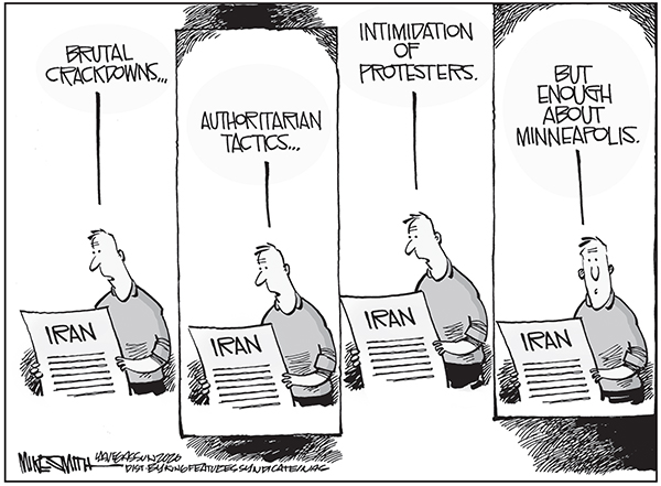 Editorial Cartoon: Minneapolis