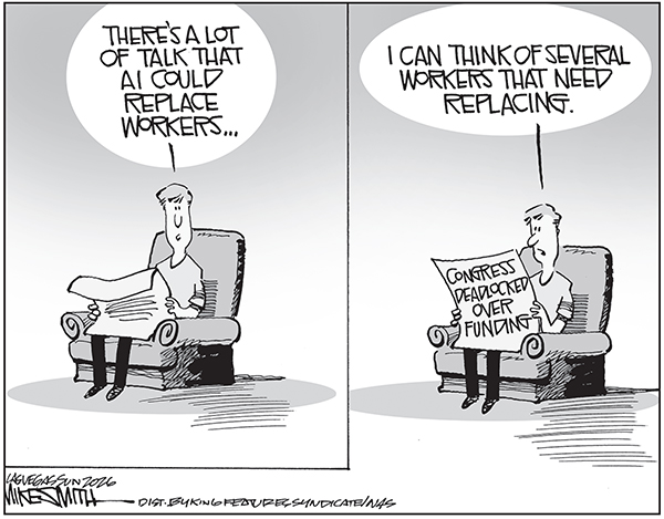 Editorial Cartoon: AI