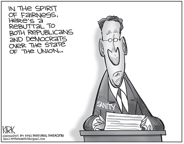 Editorial Cartoon: Sanity