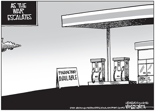 Editorial Cartoon: Gas