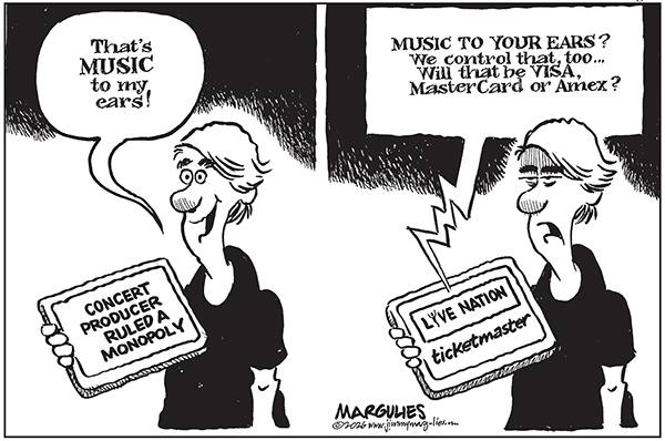 Editorial Cartoon: Monopoly