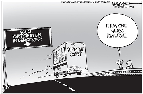 Editorial Cartoon: Reverse