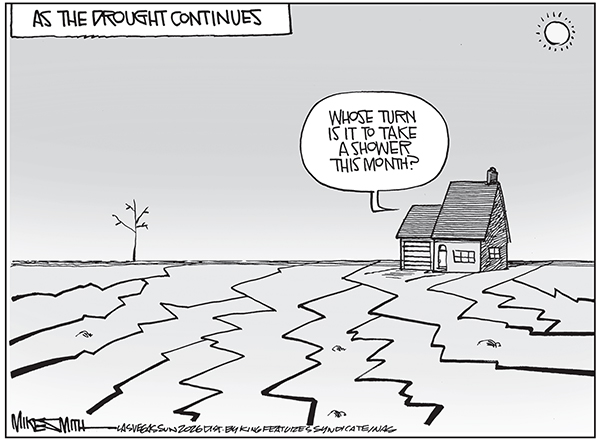 Editorial Cartoon: Drought