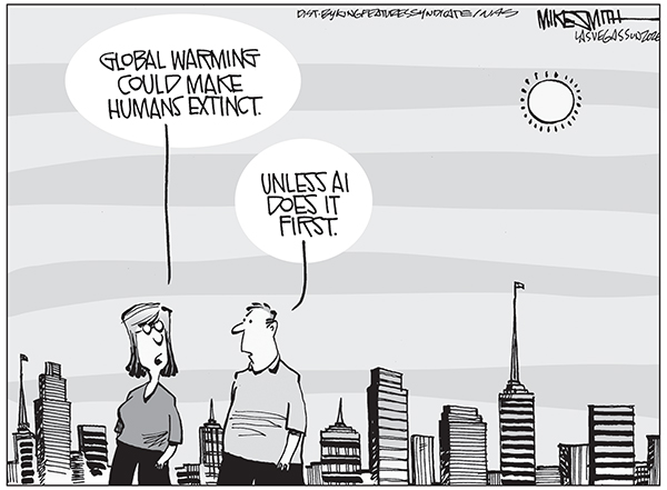 Editorial Cartoon: Extinct