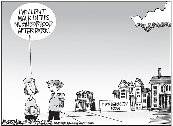 Editorial Cartoon: Fraternities