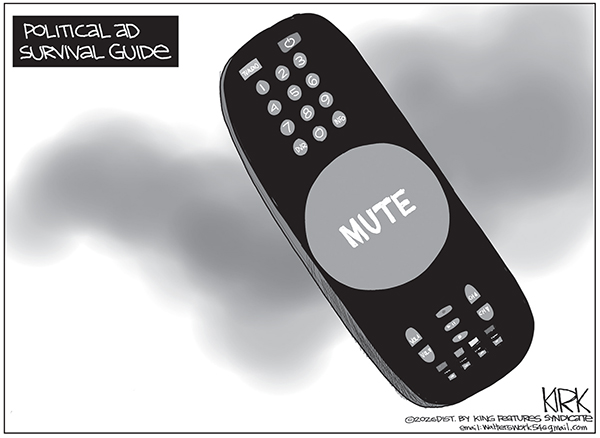Editorial Cartoon: Mute