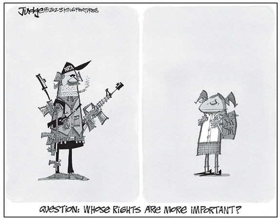 Editorial Cartoon: Rights